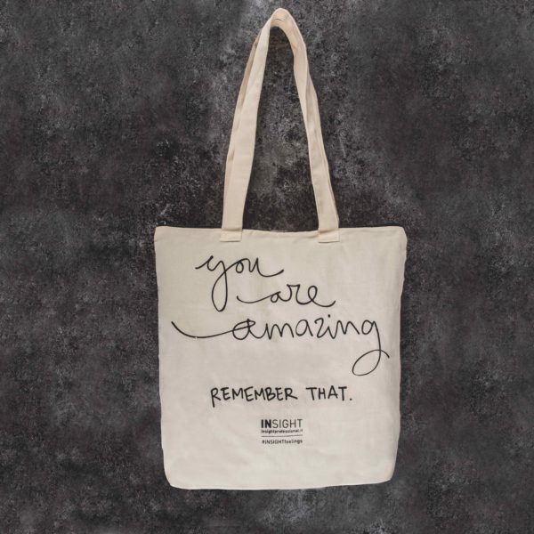 insight cotton shopping bag